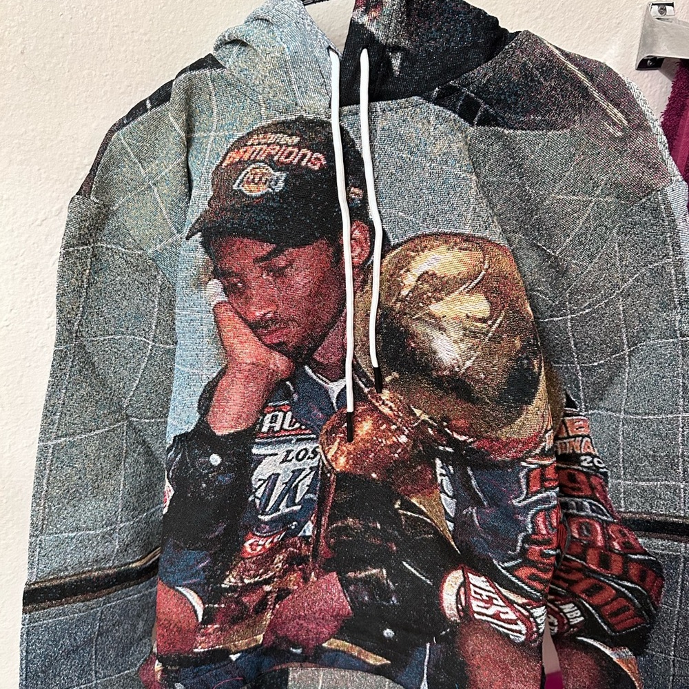 KOBE BRYANT MAMBA Graphic Hoodie with Championship Print